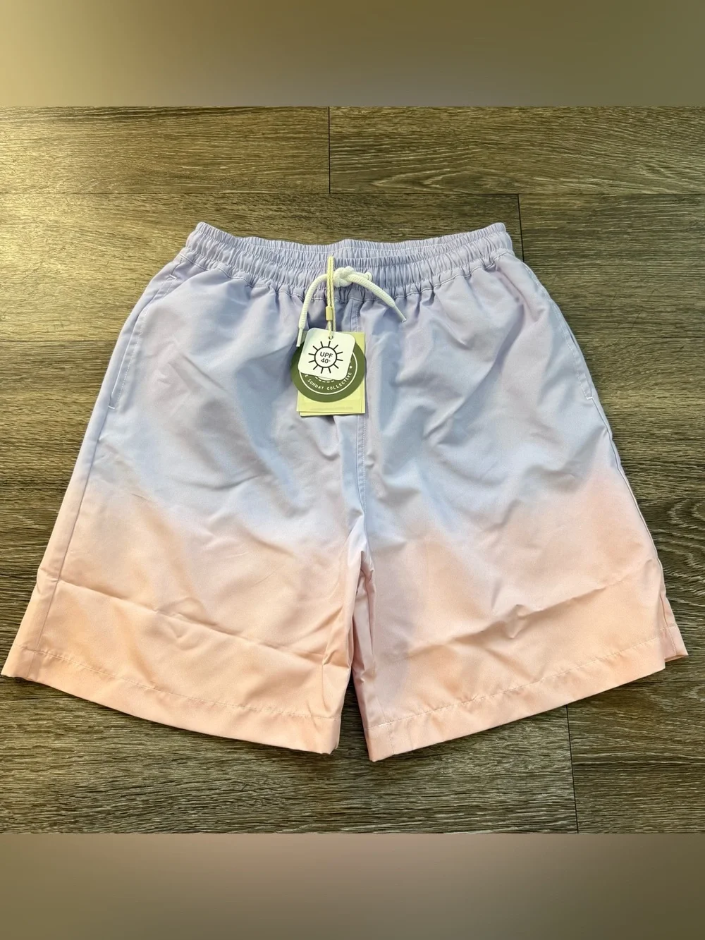 NWT The Sunday Collective Ombre Swim Trunks
